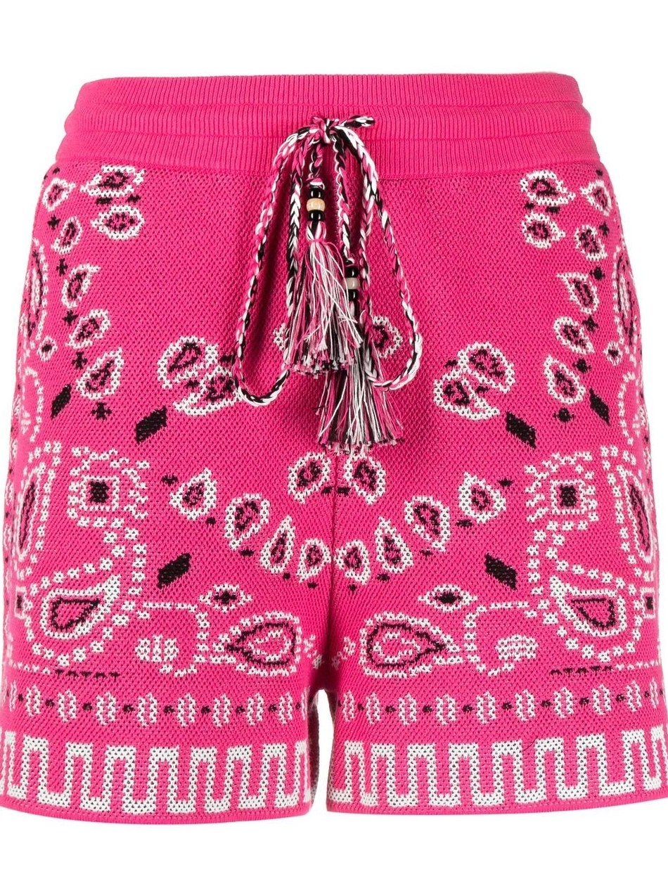 Affordable pique bandana-print Alanui Women shorts 0727